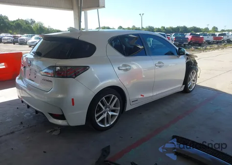 2015 Lexus Ct 200H from USA, damaged, VIN JTHKD5BH2F2246377